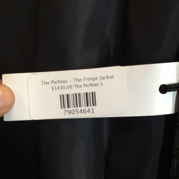 THEPERFEXT Christy Leather Fringe Jacket - Picture 17 of 17